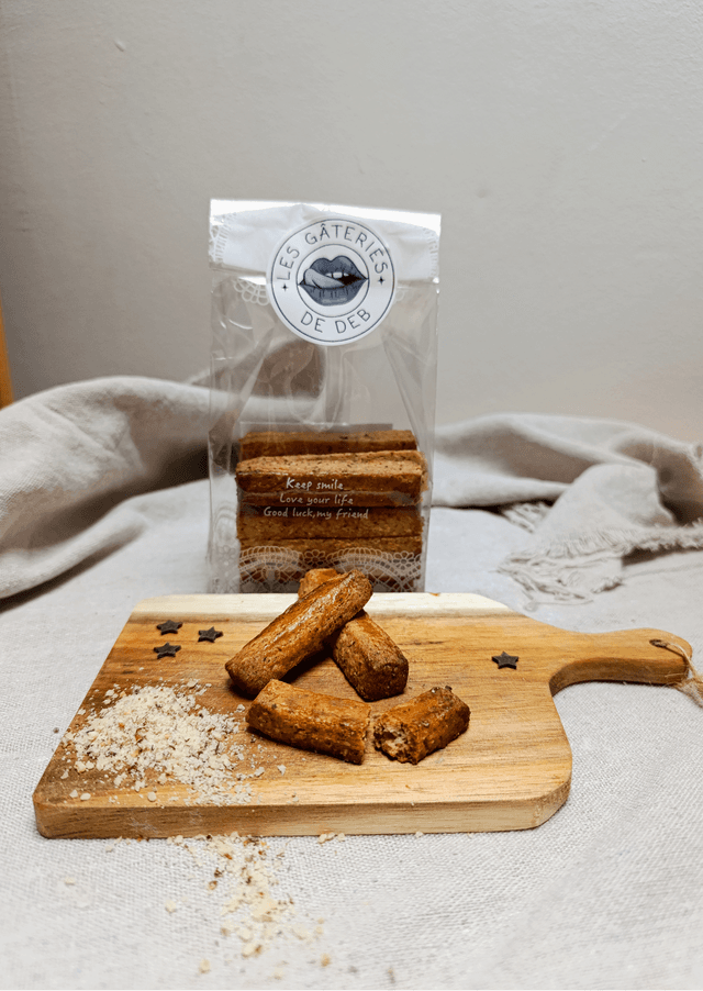 Bâtonnets Noisette, sachet de 150gr